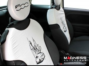 FIAT 500 Seat Cover Set - Statue of Liberty/ New York